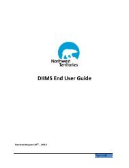 DIIMS End User Guide - Department of Public Works and Services