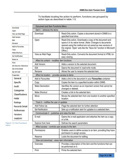 DIIMS End User Guide - Department of Public Works and Services