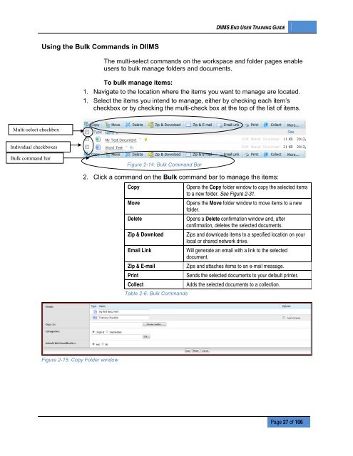 DIIMS End User Guide - Department of Public Works and Services