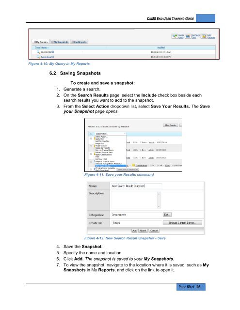 DIIMS End User Guide - Department of Public Works and Services