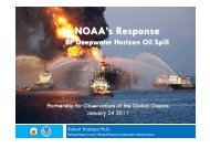 NOAA's Response