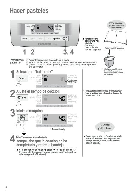 MÃ¡quina para hacer pan automÃ¡tica - Panasonic