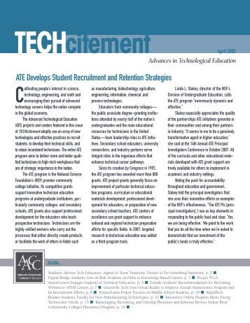 ATE Develops Student Recruitment and Retention Strategies
