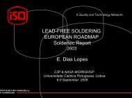 LEAD-FREE SOLDERING EUROPEAN ROADMAP Soldertec ...