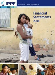 Financial Statements - International Planned Parenthood Federation