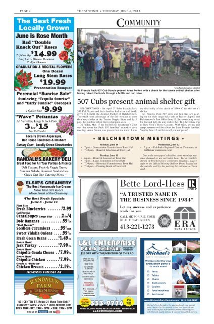 June 6, 2013 PDF Edition - The Sentinel