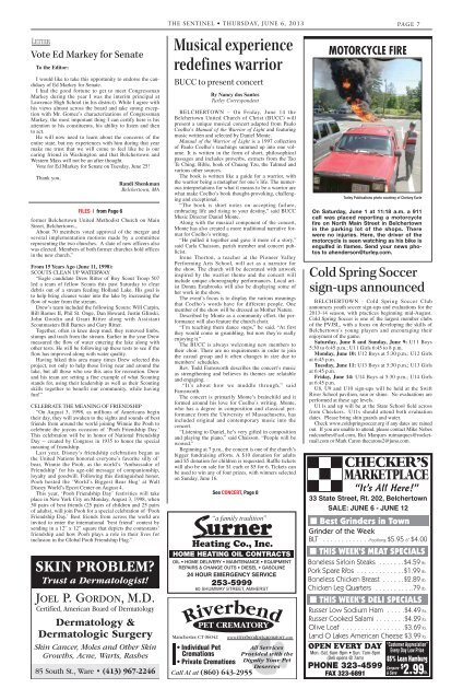 June 6, 2013 PDF Edition - The Sentinel