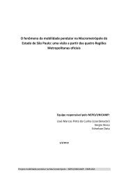 O fenômeno da mobilidade pendular na Macrometrópole ... - Emplasa