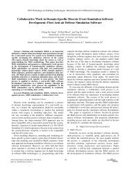 Collaborative Work in Domain-Specific Discrete Event Simulation ...