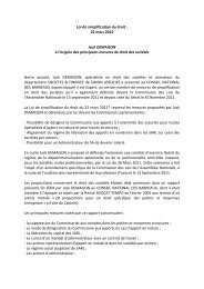 Loi de simplification du droit : 22 mars 2012 Jack ... - Simon AssociÃ©s