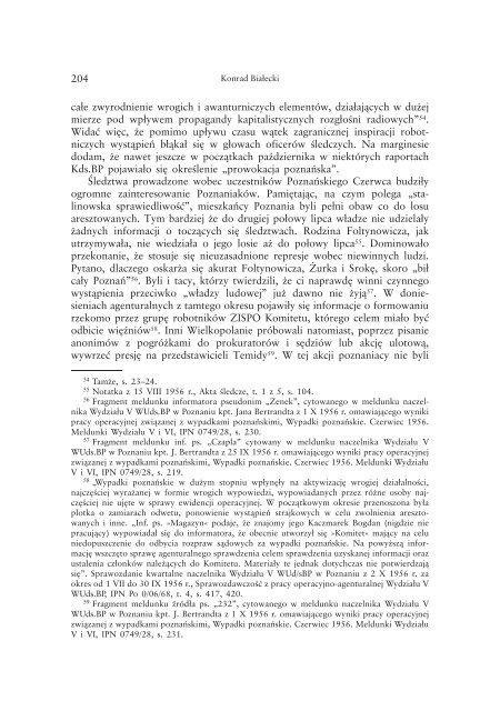 Publikacja w wersji do pobrania (pdf) - Czerwiec '56 - Instytut ...