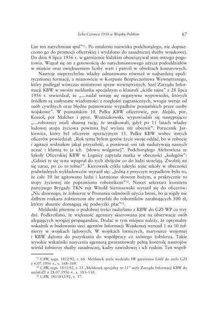 Publikacja w wersji do pobrania (pdf) - Czerwiec '56 - Instytut ...