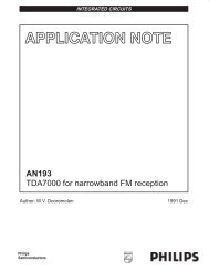 AN193 TDA7000 for narrowband FM reception