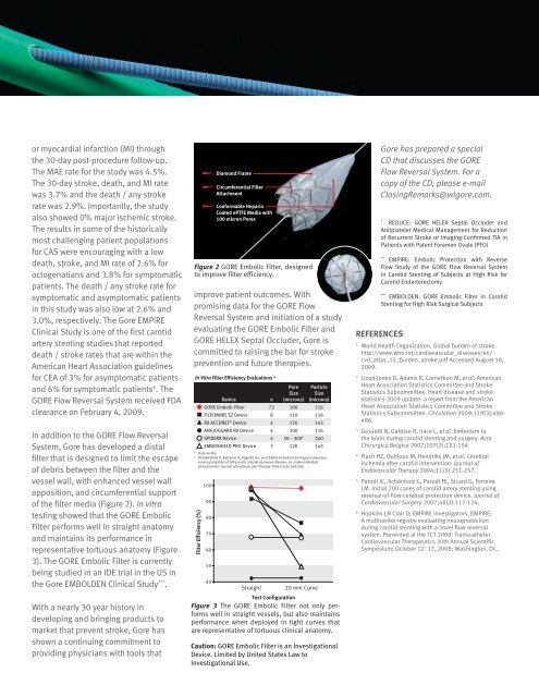 Closing Remarks Newsletter - Summer 2009 - Gore Medical