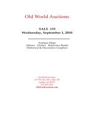 PDF catalog - Old World Auctions