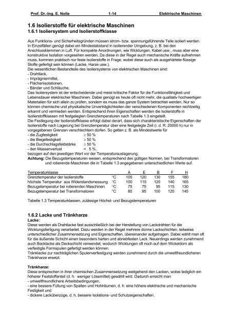 Elektrische Maschinen Teil: 1 u. 2