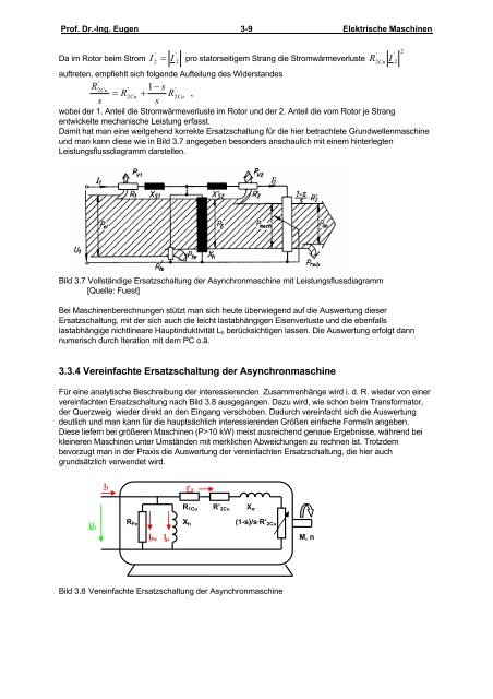 Elektrische Maschinen Teil: 1 u. 2