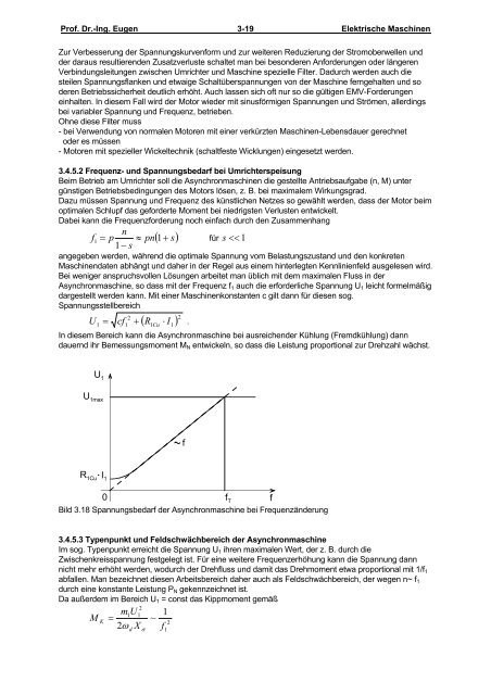 Elektrische Maschinen Teil: 1 u. 2