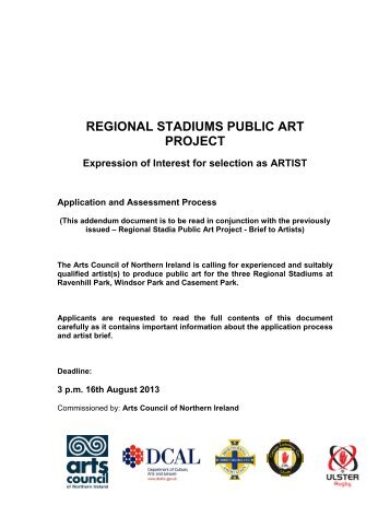 to download a full brief. - Public Art Online