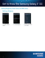 Setting Ringtones, Email Tones, and SMS Tones ... - US Cellular