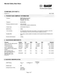 BASF Conipur 275 MSDS - Brock White