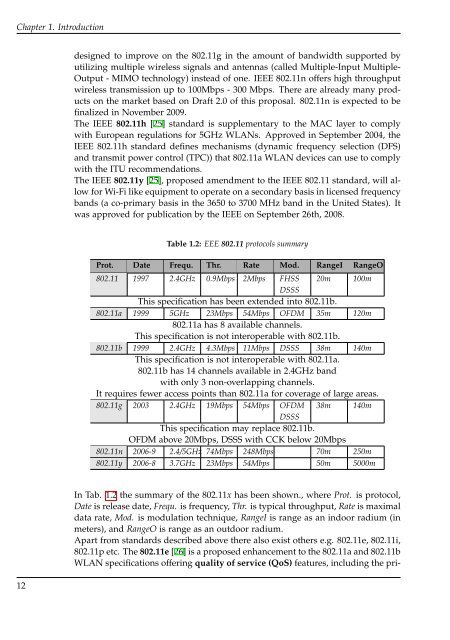 Enhancements of the IEEE 802.11 Medium Access Control ... - PATS