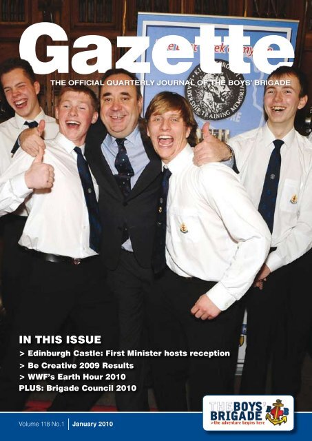 January 2010 - The Boys' Brigade