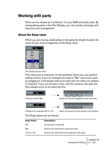 Cubasis VST 4.0 â Manual - School of Computing, Engineering and ...