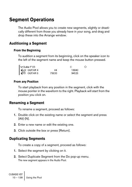 Cubasis VST 4.0 â Manual - School of Computing, Engineering and ...