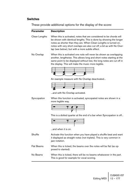 Cubasis VST 4.0 â Manual - School of Computing, Engineering and ...