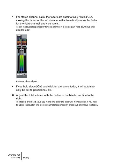 Cubasis VST 4.0 â Manual - School of Computing, Engineering and ...