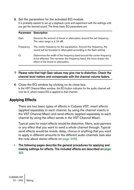 Cubasis VST 4.0 â Manual - School of Computing, Engineering and ...