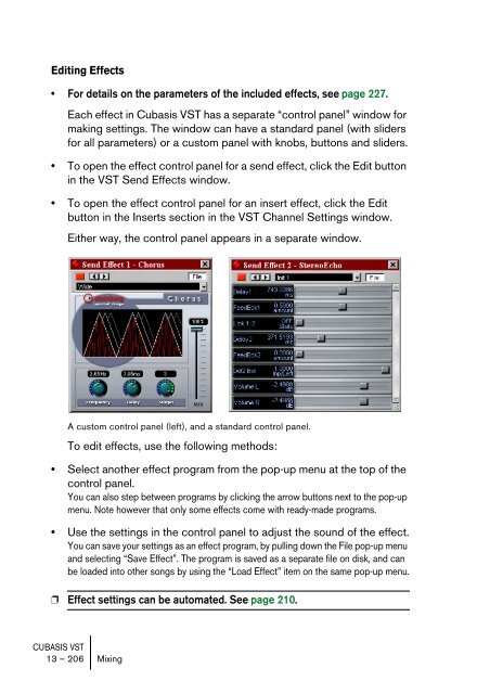 Cubasis VST 4.0 â Manual - School of Computing, Engineering and ...