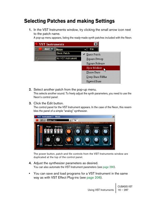 Cubasis VST 4.0 â Manual - School of Computing, Engineering and ...