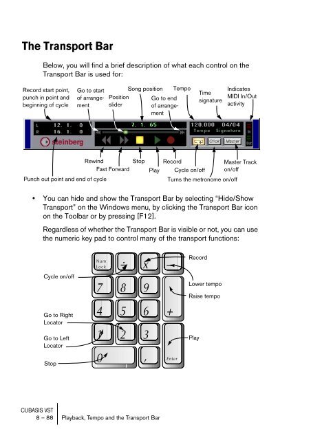 Cubasis VST 4.0 â Manual - School of Computing, Engineering and ...