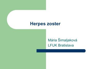 Herpes zoster