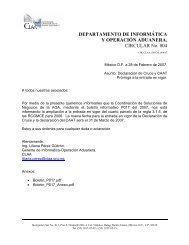 DEPARTAMENTO DE INFORMÁTICA Y OPERACIÓN ADUANERA ...