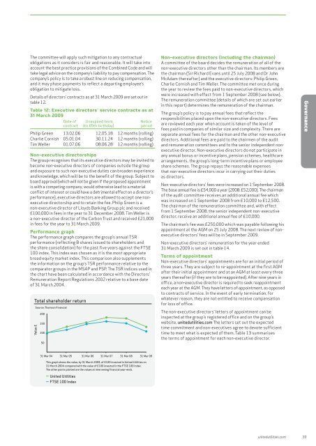 Annual report and financial statement 2009 - United Utilities