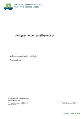 Samenvatting - Conclusie - Wageningen UR