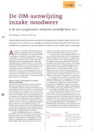 De OM-aanwijzing inzake noodweer