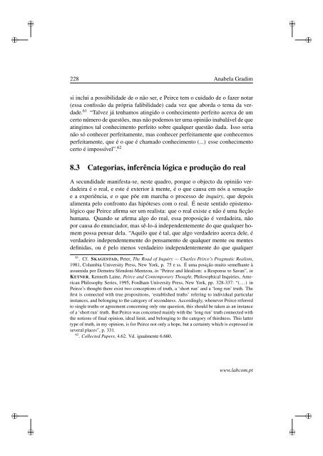 ComunicaÃ§Ã£o e Ãtica: O sistema semiÃ³tico de Charles ... - Ubi Thesis