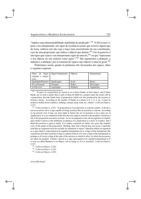 ComunicaÃ§Ã£o e Ãtica: O sistema semiÃ³tico de Charles ... - Ubi Thesis