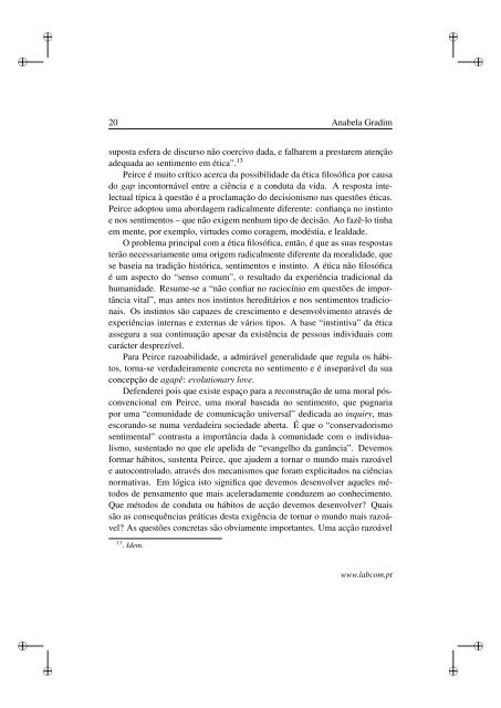 ComunicaÃ§Ã£o e Ãtica: O sistema semiÃ³tico de Charles ... - Ubi Thesis