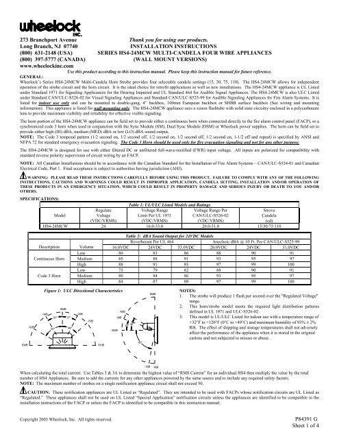 Installation Guide - Bosch Security Systems