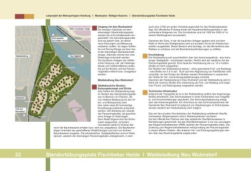 Masterplan - Röttiger-Kaserne Standortübungsplatz Fischbeker Heide