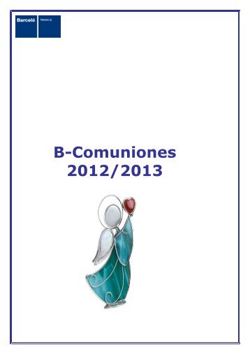 B-Comuniones 2012/2013 - Barcelo.com