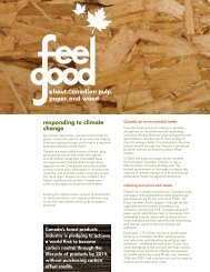 responding to climate change - Forest Products Association of Canada