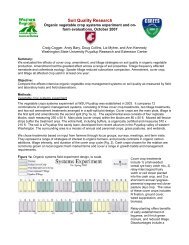 Soil Quality Progress Report Page - Puyallup Research & Extension ...