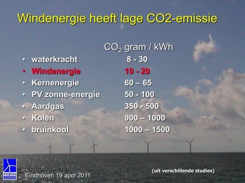 De ontwikkelingen van offshore windenergie en een ... - cigre