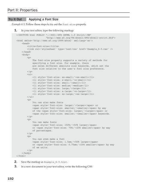 Beginning CSS: Cascading Style Sheets for Web Design, 2nd ...